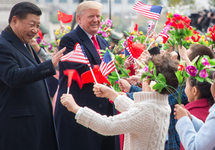 Си Цзиньпин и Дональд Трамп в Пекине. Фото: whitehouse.gov