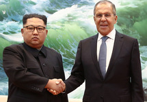 Ким Чен Ын и Сергей Лавров. Фото: mid.ru