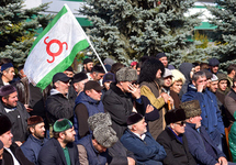 На митинге в Магасе, 06.10.2018. Фото: kavkaz-uzel.eu
