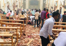 После взрыва в церкви на Шри-Ланке. Фото: colombopage.com