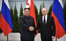 Ким Чен Ын и Владимир Путин. фото: kremlin.ru