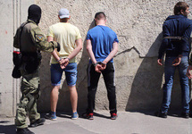 Задержания около одесской колонии №51. Фото: dumskaya.net