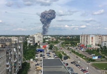 Дзержинск после взрыва. Фото: vk.com/ovhdzr