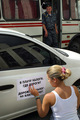Разгон милицией акции протеста автолюбителей. Фото Граней.Ру