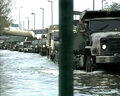 Последствия урагана "Катрина". Затопленный Новый Орлеан. Кадр Первого канала