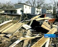 Последствия урагана "Катрина". Кадр Первого канала