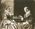 3. Женщины, играющие в шахматы. Фото Чарльза Доджсона (Льюиса Кэррола), 1858 г.
