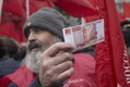 Пикет коммунистов у ЦИКа. Фото Геннадия Шингарева специально для  Граней,ру
