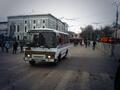 Омоновский автобус впереди шествия. Фото: Грани.Ру