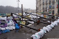 Выход с Крещатика на Европейскую площадь. Северная баррикада Майдана. Фото Дмитрия Борко/Грани.ру