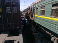 Столкновение поездов в Бекасово. Фото: МЧС