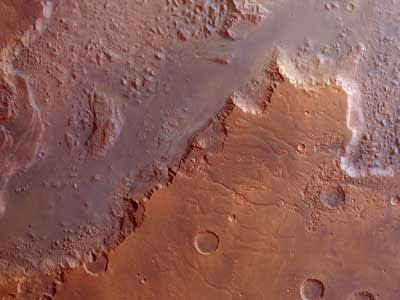 Эос Часма. Фото, полученное с помощью межпланетной станции ESA "Марс-Экспресс"