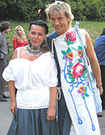 Константин Дудоладов 
со спутницей. Фото с сайта www.divnet.ru