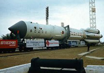 Ракета-носитель Протон. Фото с сайта www.technologiya.ru