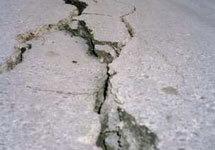 Последствия землятрясения. Фото ВВС