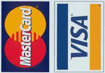 Логотипы Visa и Mastercard