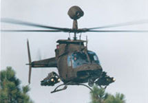 OH-58 Kiowa. Фото с сайта www.arng.army.mil