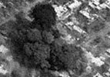 Спутниковые съемки места взрыва в КНДР. С сайта ВВС