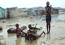 Наводнение в Гаити. Фото АР