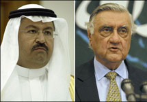 Претенденты на пост президента Ирака Аджил аль-Явер и Андан Пачачи. Фото АР