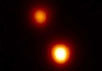 Изображение двойного коричнего карлика (фантазия художника, Harvard-Smithsonian Center for Astrophysics)