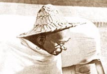 Махатма Ганди. Фото с сайта www.mahatma.org.in