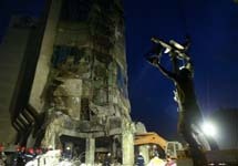 Взорванный отель в Египте. Фото АР