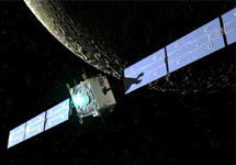 Межпланетный зонд SMART-1. Изображение с сайта www.esa.int/esaCP/SEM2S8WJD1E_index_0.html