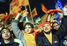 Митинг на Майдане Незалежности. Фото АР.