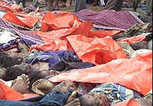 Жертвы цунами. Фото с сайта ВВС