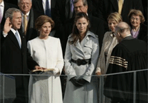 Церемония инаугурации Джорджа Буша. Фото  АР.