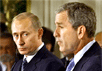 Владимир Путин и Джордж Буш. Фото  EPA.