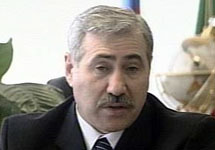 Председатель Госсовета Чечни Таус Джабраилов. Кадр НТВ