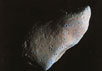 Псевдоцветное изображение астероида 951 Гаспра (Gaspra), полученное АМС "Галилео". Фото NASA/JPL с сайта Universe Today