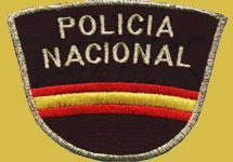 Значок испанской полиции. С сайта www.policepatchcentral.com