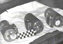 Самодельные взрывные устройства. Фото с сайта ФСБ