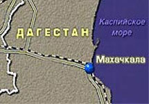 Фрагмент карты Дагестана