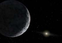 Таким образом ученые представляют себе вид планеты 2003UB313. Изображение с сайта NASA