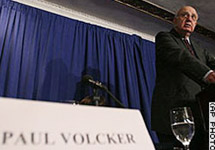 Пол Волкер - руководитель независимой комиссии, расследующей факты коррупции в ООН. Фото АР