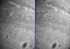 Для выявления турбулентных движений в атмосфере Сатурна и, в частности, гигантских ураганов, автоматической межпланетной станцией NASA "Кассини" был сделан целый ряд снимков в инфракрасном диапазоне. Антиураганы Сатурна. Фото NASA/JPL