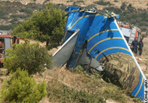 Обломки кипрского Boeing'a. Фото АР