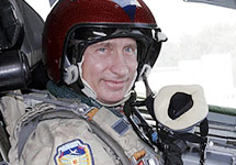 Путин в кабине ТУ-160