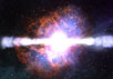 Картина взрыва гиперновых звезд существенно отличается от той, что возникала в воображении исследователей до того, как в космос был запущен уникальный ловец гамма-всплесков - спутник Swift. Иллюстрация NASA/GSFC/Dana Berry