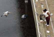 Новый Орлеан: жертвы наводнения. Фото АР