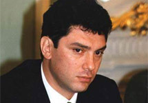 Борис Немцов. Фото с сайта www.peoples.ru