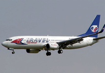 Боинг авиакомпании Travel Service. Фото с сайта www.airways.cz