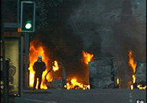 Беспорядки в Белфасте. Фото РА