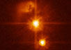 Группа европейских астрономов изучила очень необычное явление: одинокий яркий квазар, лишенный сколько-нибудь заметной окружающей его галактики. Для объяснения феномена предлагаются даже совершенно немыслимые вещи... Фото NASA/ESA/ESO