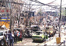 После теракта на Бали в 2002 году. Фото с сайта www.indonesia-pusaka.com