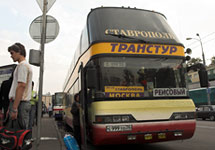 Междугородный автобус. Фото Граней.Ру